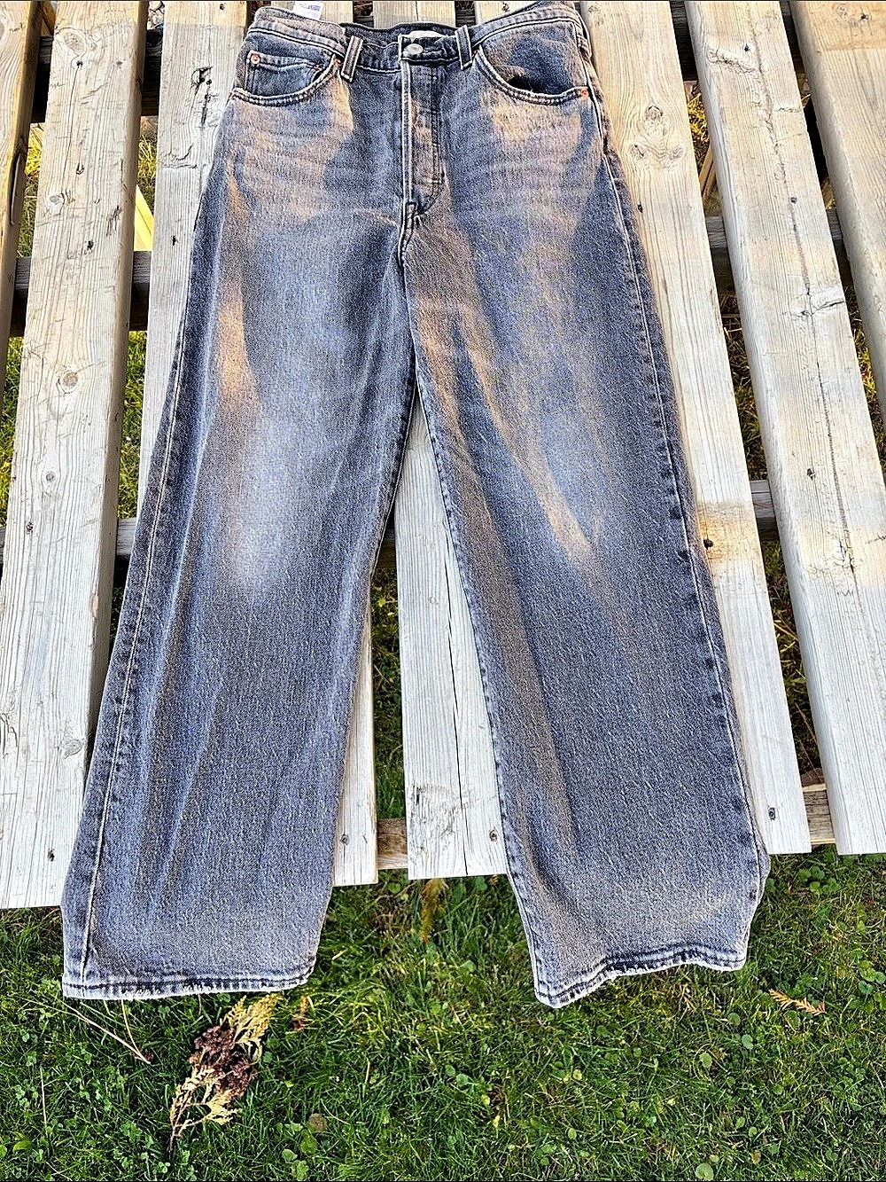 Levi's 541 Straight Ankle Straight Leg Jeans Waist 28 Blue